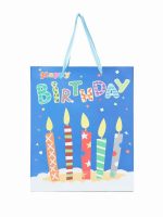 Happy Birthday Print Paper Bags For Return Gifts