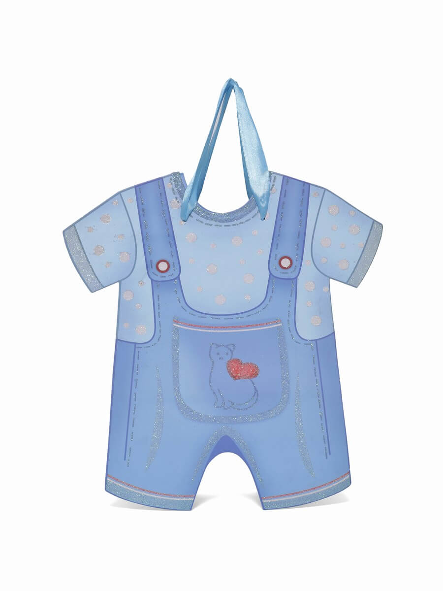 Buy Blue Paper Bag Baby Shower for Return Gift