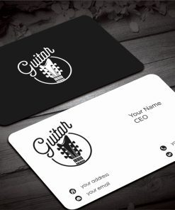Custom Guitar Card