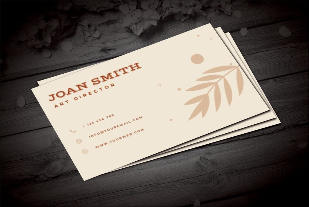 Art Business Card Paper Business Card India