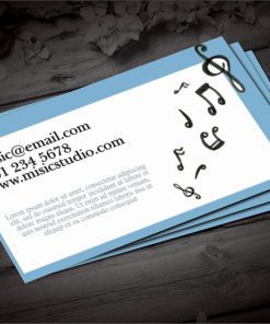 Music Business Cards Shop
