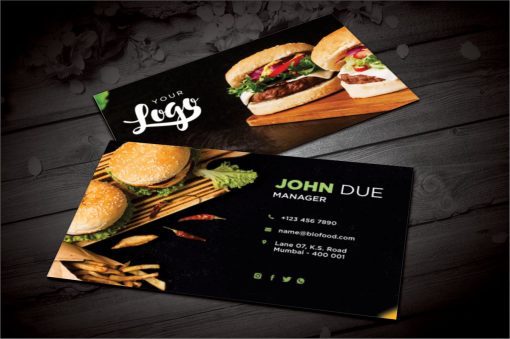 Food Company Card