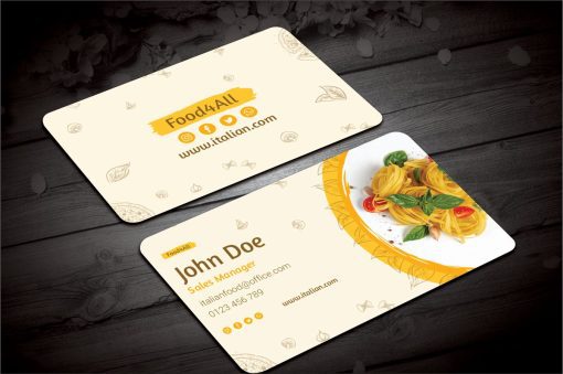 Glossy Matte Visiting Cards