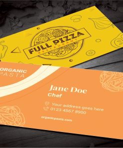 Pizza Visiting Cards