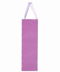Glitter Paper Bags in Violet Color