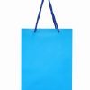 Blue Paper Perfume Gift Bag