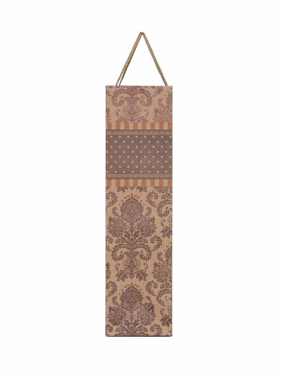 Indian Ethnic Design Printed Paper Bag for Shopping