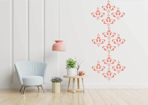 Paisley and Motif Stencils for Walls