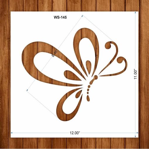 Extra Large Butterfly Wall Stencils
