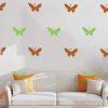 Butterfly Flying Wall Art Stencil