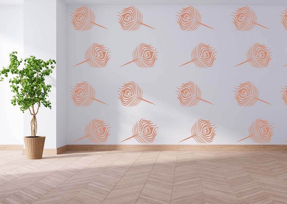 Modern Nursery, Baby, Kids Stencils for Walls, Bedroom