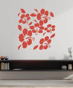 Floral Stencil for Walls Decor