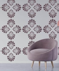 Damask Wall Stencils for Painting