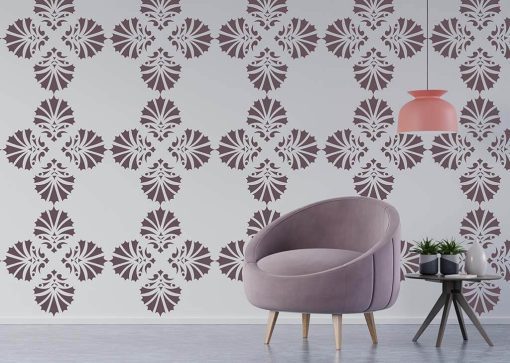 Damask Wall Stencils for Painting