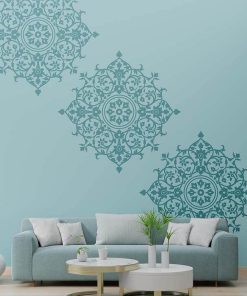 Floral Patterns Reusable Wall Stencil