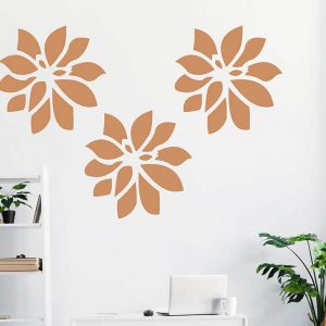 Flower Stencil for Walls