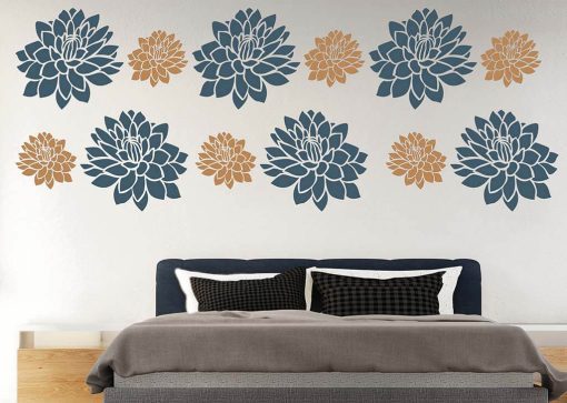 Online Leaf Wall Painting