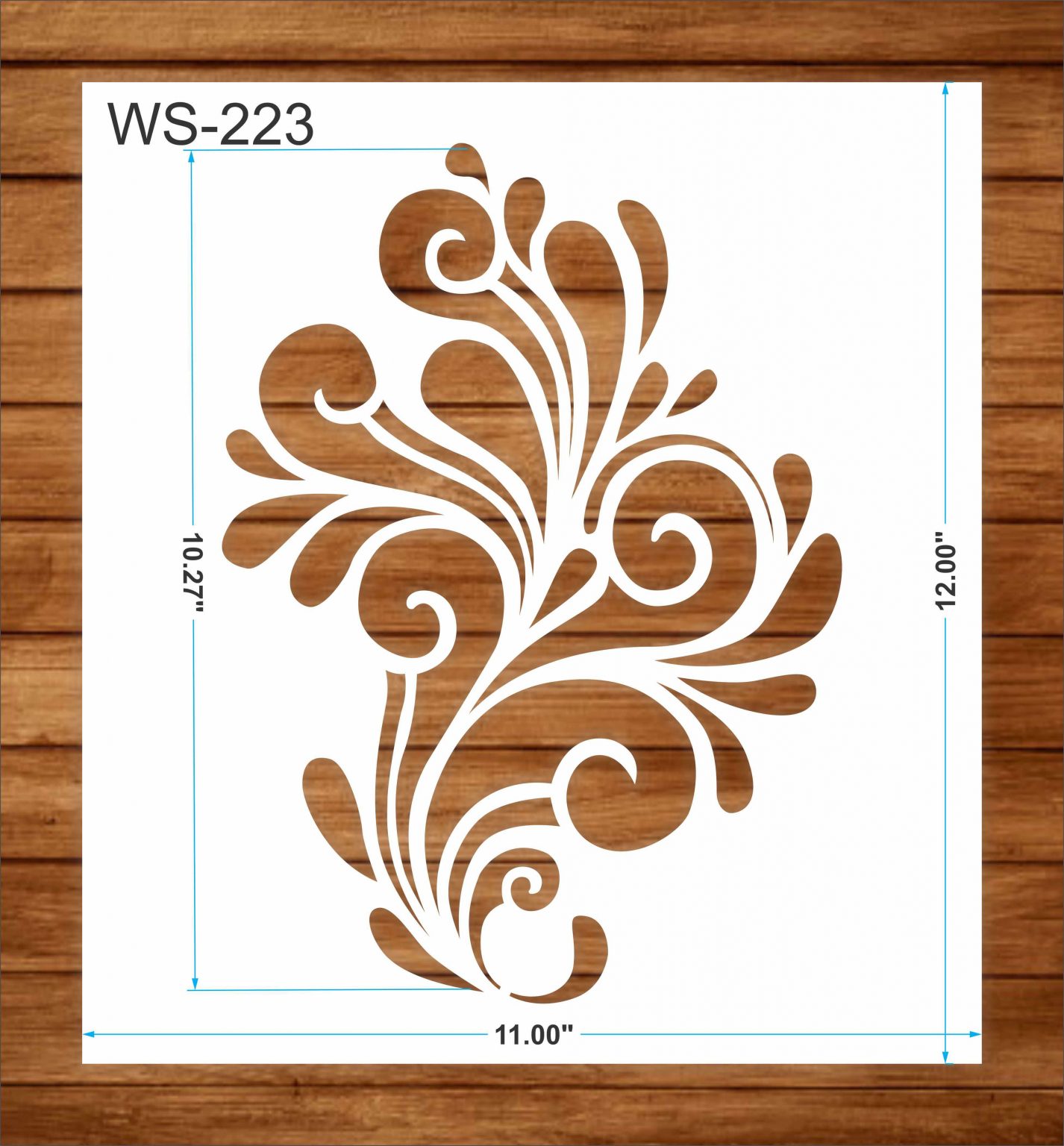 Leaf Wall Painting Stencils Leaf Stencil Design India