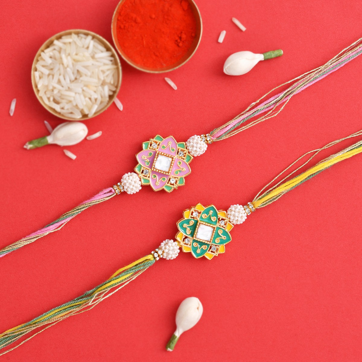 Diamond Rakhi Combo 2025 – Rakhi Gift Sets For Brother