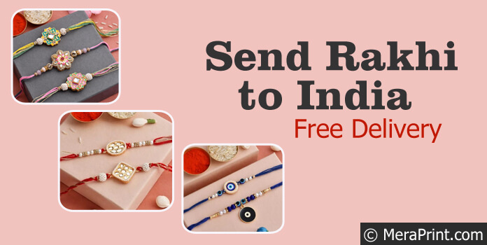 Send Rakhi to India, Rakhi Gifts to India, Free Delivery